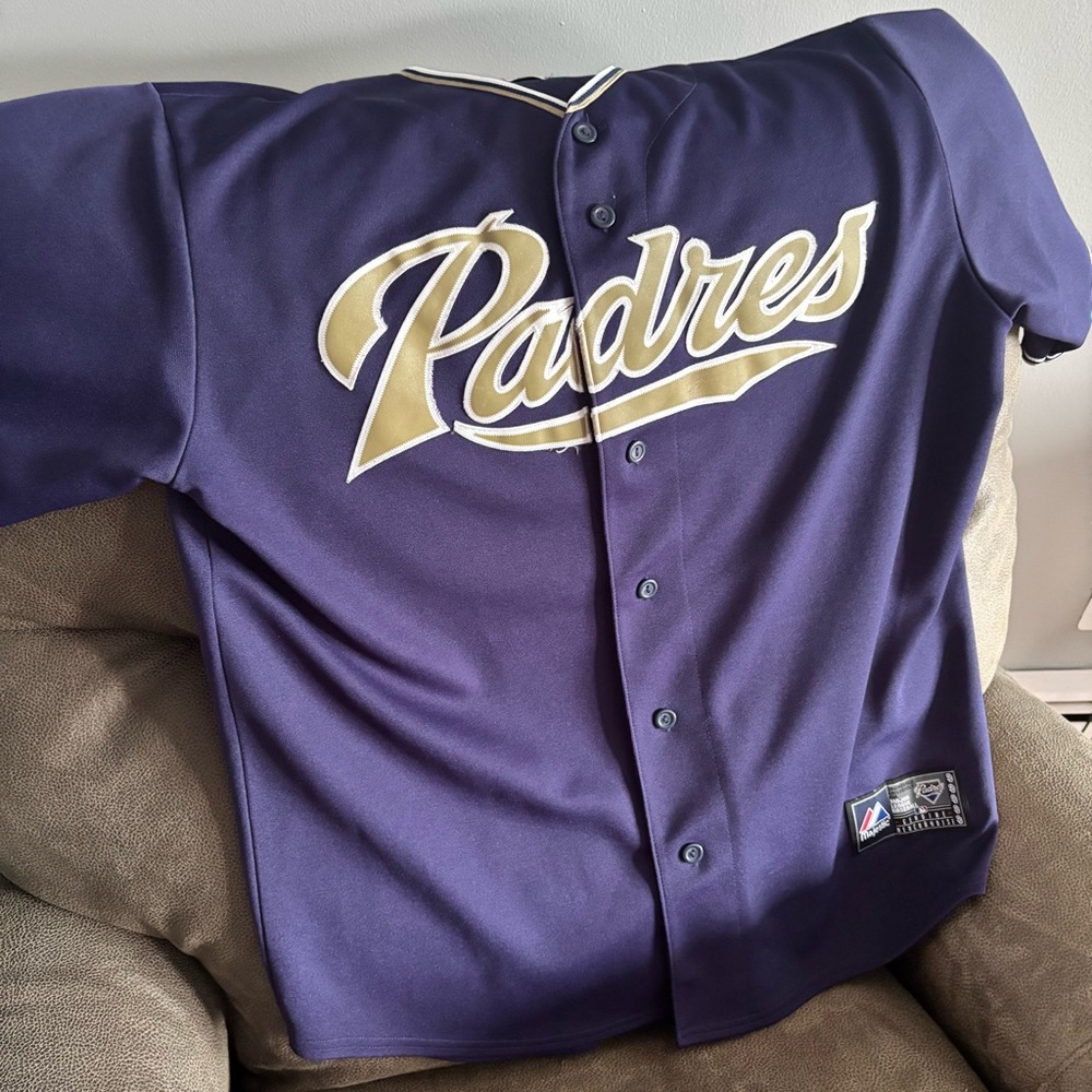 Majestic Deep Purple Padres Apparel